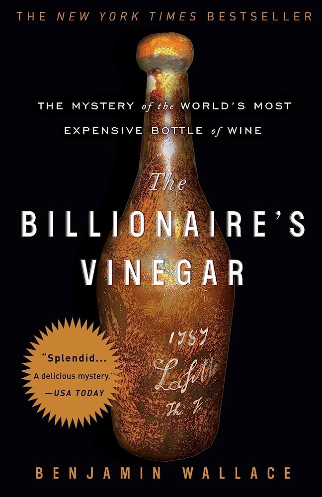 the billionaire’s vinegar book